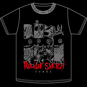 RoughSketch CARDS Tシャツ